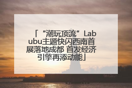 “潮玩顶流”Labubu主题快闪西南首展落地成都 首发经济引擎再添动能