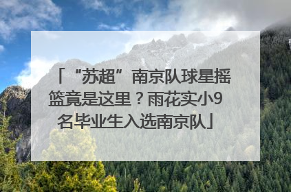 “苏超”南京队球星摇篮竟是这里？雨花实小9名毕业生入选南京队