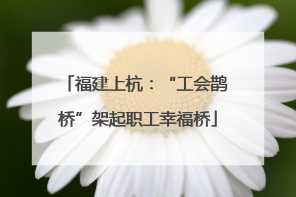 福建上杭：“工会鹊桥”架起职工幸福桥