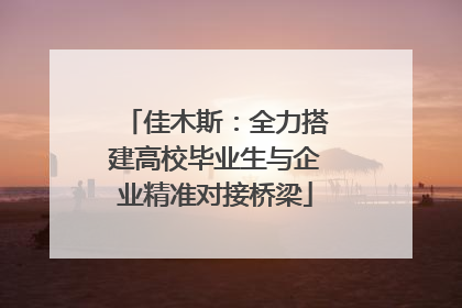 佳木斯：全力搭建高校毕业生与企业精准对接桥梁