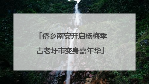 侨乡南安开启杨梅季 古老圩市变身嘉年华
