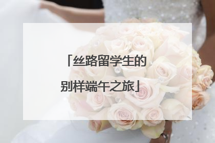 丝路留学生的别样端午之旅