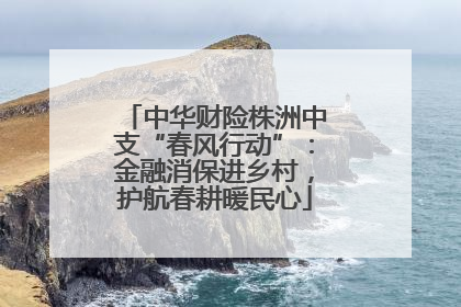 中华财险株洲中支“春风行动”：金融消保进乡村，护航春耕暖民心