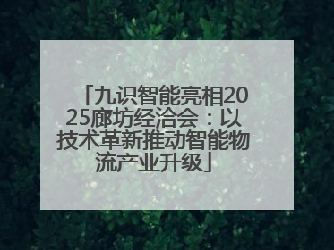 九识智能亮相2025廊坊经洽会：以技术革新推动智能物流产业升级