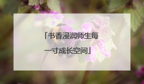 书香浸润师生每一寸成长空间