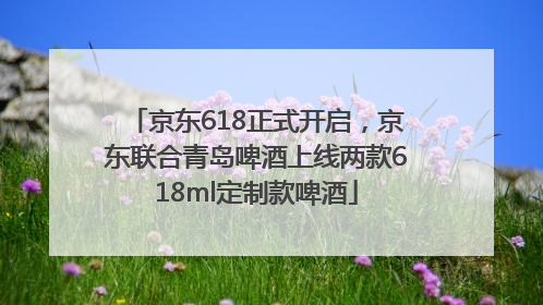 京东618正式开启，京东联合青岛啤酒上线两款618ml定制款啤酒