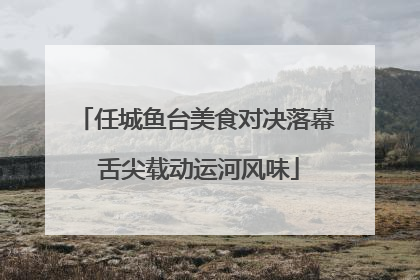 任城鱼台美食对决落幕 舌尖载动运河风味