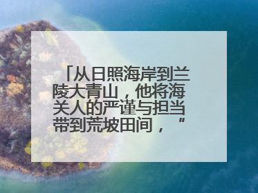 从日照海岸到兰陵大青山，他将海关人的严谨与担当带到荒坡田间，“国门卫士”刘磊——让艾草长成“生钱草”