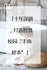 十年深耕，打造智慧校园“丰南样本”