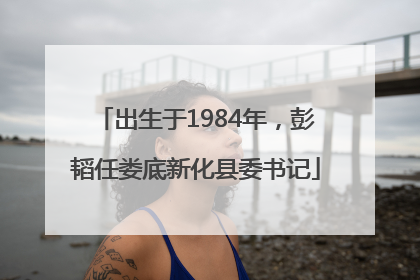 出生于1984年，彭韬任娄底新化县委书记