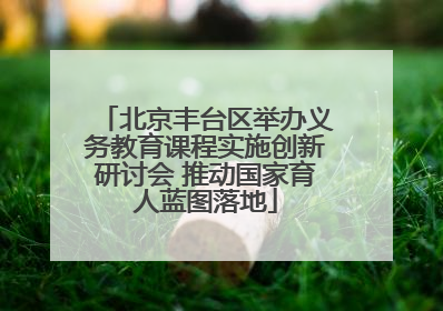 北京丰台区举办义务教育课程实施创新研讨会 推动国家育人蓝图落地