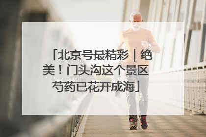 北京号最精彩｜绝美！门头沟这个景区芍药已花开成海