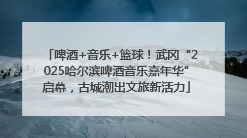 啤酒+音乐+篮球！武冈“2025哈尔滨啤酒音乐嘉年华”启幕，古城潮出文旅新活力