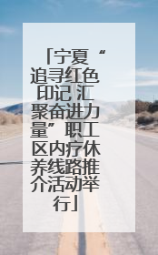 宁夏“追寻红色印记 汇聚奋进力量”职工区内疗休养线路推介活动举行