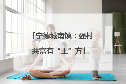 宁德城南镇：强村共富有“土”方