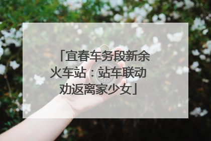 宜春车务段新余火车站：站车联动劝返离家少女