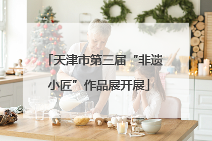 天津市第三届“非遗小匠”作品展开展