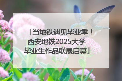 当地铁遇见毕业季！西安地铁2025大学毕业生作品联展启幕