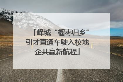 峄城“榴枣归乡”引才直通车驶入校地企共赢新航程