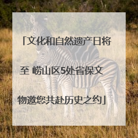 文化和自然遗产日将至 崂山区5处省保文物邀您共赴历史之约