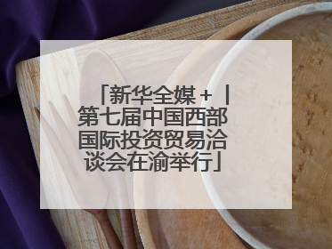 新华全媒＋丨第七届中国西部国际投资贸易洽谈会在渝举行