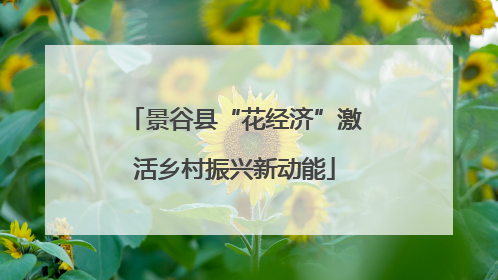 景谷县“花经济”激活乡村振兴新动能
