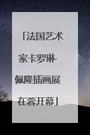 法国艺术家卡罗琳·佩隆插画展在蓉开幕