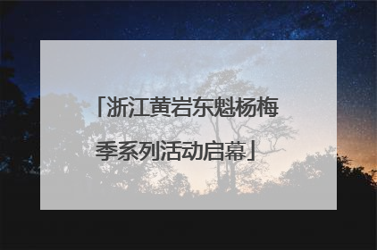 浙江黄岩东魁杨梅季系列活动启幕