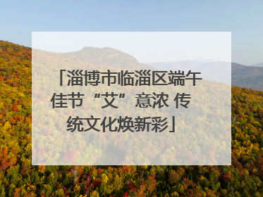 淄博市临淄区端午佳节“艾”意浓 传统文化焕新彩