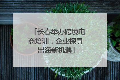 长春举办跨境电商培训，企业探寻出海新机遇