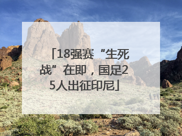 18强赛“生死战”在即，国足25人出征印尼