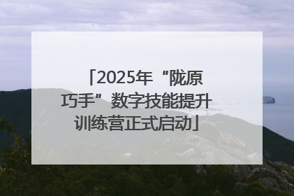 2025年“陇原巧手”数字技能提升训练营正式启动