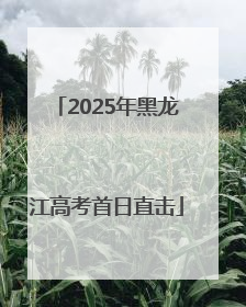 2025年黑龙江高考首日直击