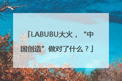 LABUBU大火，“中国创造”做对了什么？